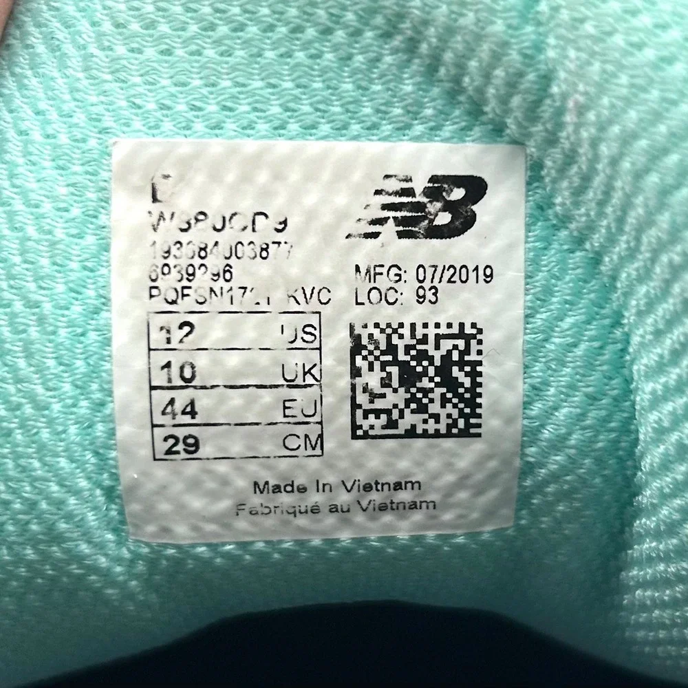 New Balance‎ 880v9 Sneakers Womens 12B Teal Green Athletic Running Shoes
